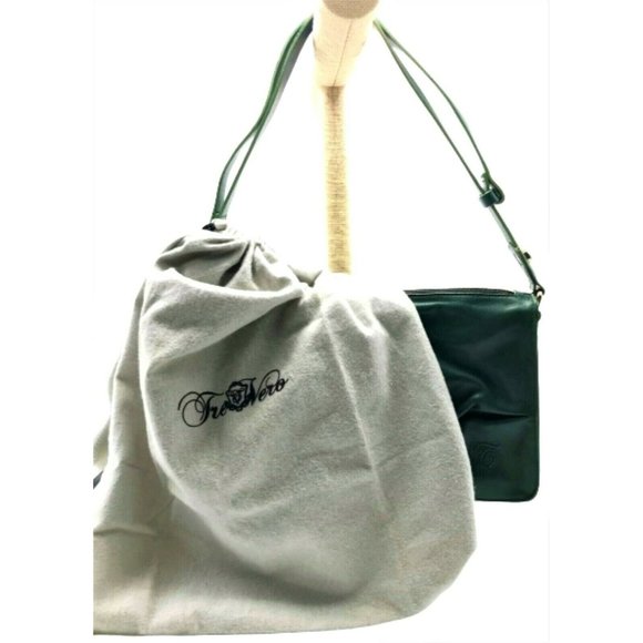 TRE VERO Convertible Cowhide Leather Handbag in Sp - Picture 3 of 11